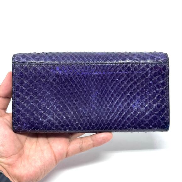 Tom Ford Purple Python Wallet - Picture 5 of 11